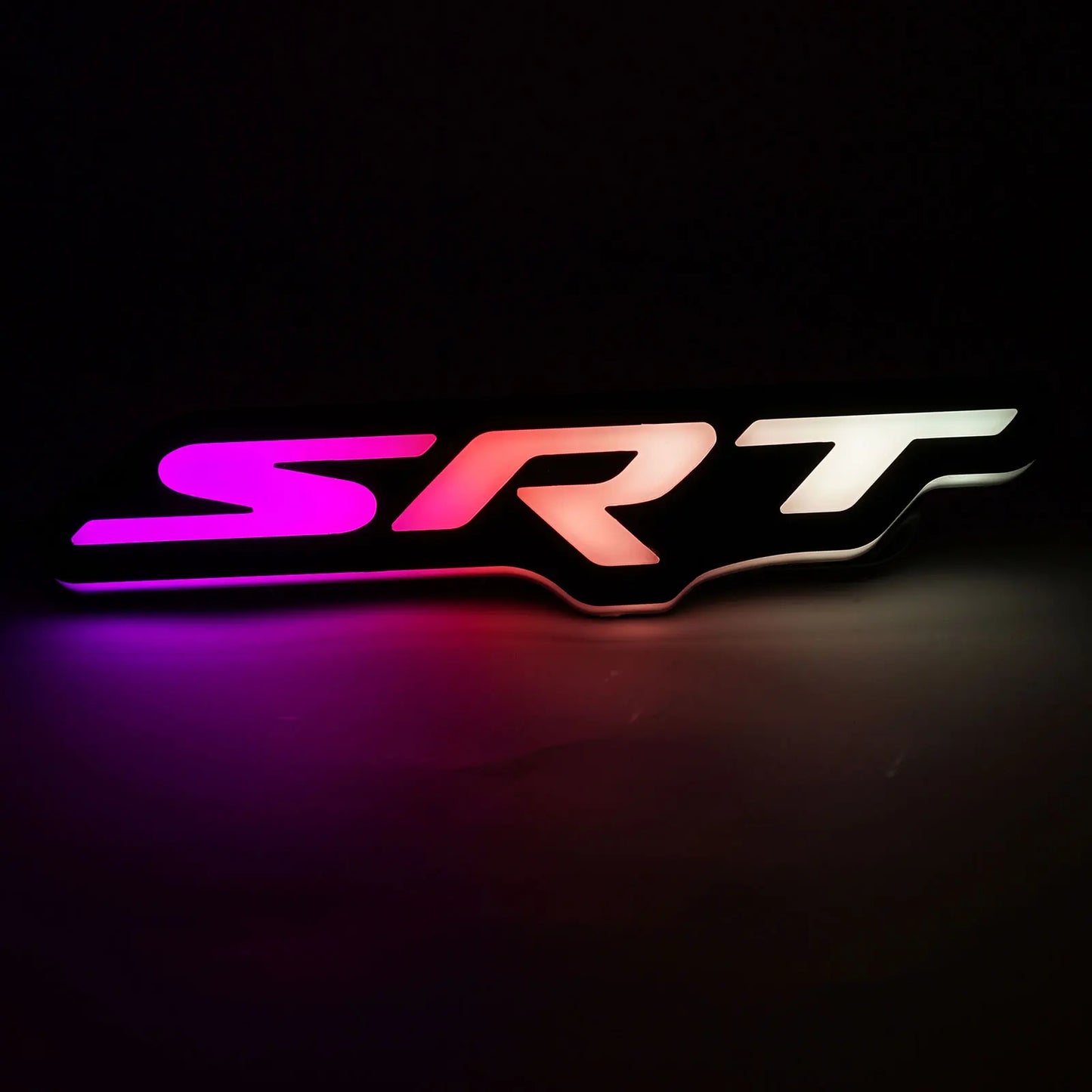 SRT RGBW LED MultiColor Grille Lamp Badge Charger Challenger Durango Jeep