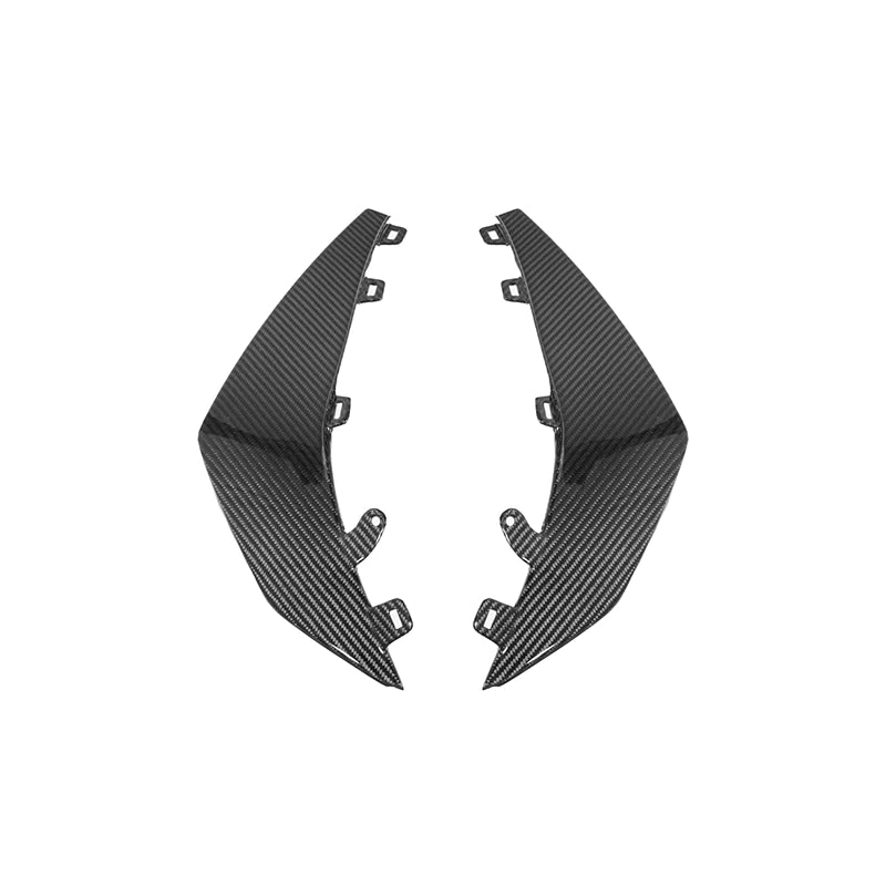 C8 Corvette Z06 Z07 Carbon Fiber / Carbon Flash Front Canards