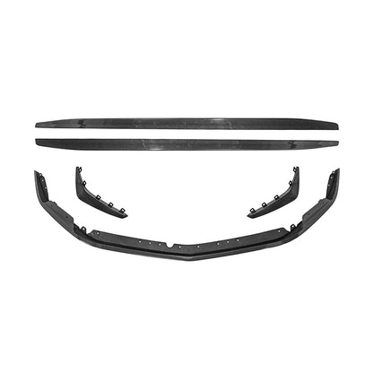 2020+ Cadillac CT4-V Blackwing Front Splitter, Canards, and Side Skirts