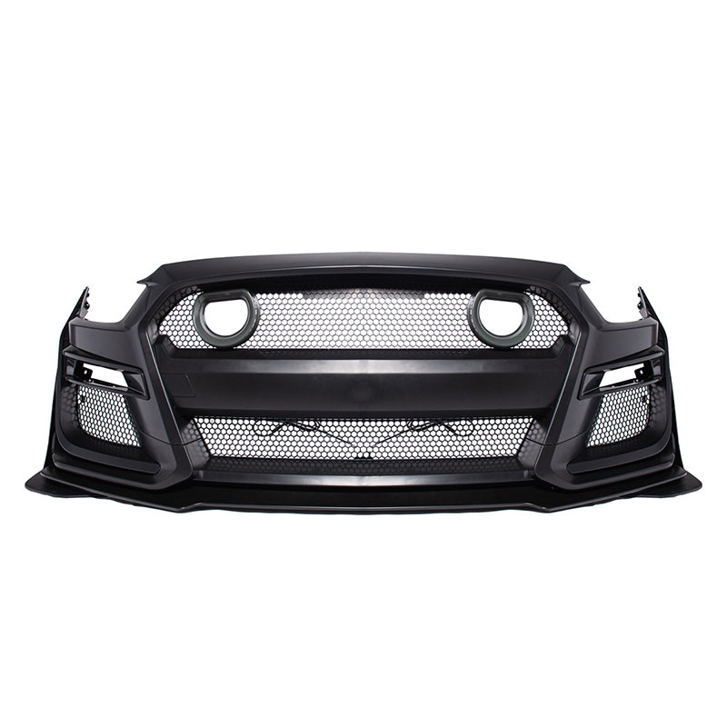 2015 - 17 Ford Mustang GT500 Conversion Bumper with LED Grille Kit