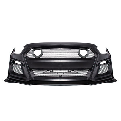 2015 - 17 Ford Mustang GT500 Conversion Bumper with LED Grille Kit