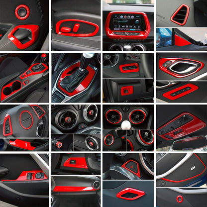 2016 - 24 Camaro Red Interior Trim Kit