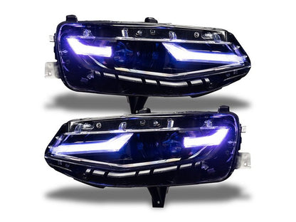 2019 - 24 Camaro LT Prebuilt RGB Color Changing Headlights