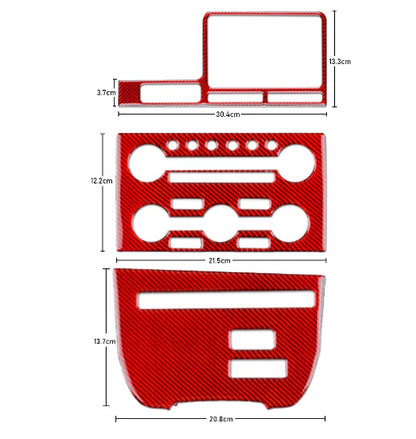2008 - 16 Nissan GTR R35 Carbon Fiber Central Control Trim Kit | Next-Gen Carbon