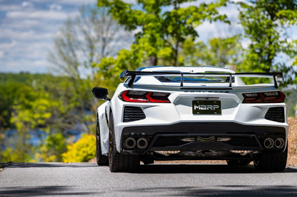 C8 Corvette MBRP Stingray 3" Quad Rear Outlet Cat-Back Exhaust - Carbon Tips