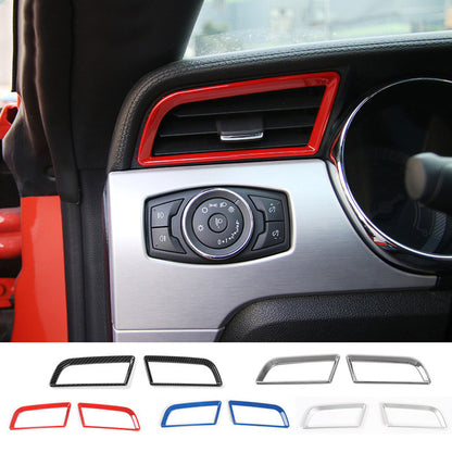 2015 - 24 Mustang Colored Air Vent Trim Covers