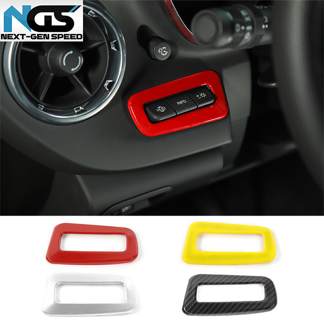 2016 - 24 Camaro Yellow Interior Trim Kit