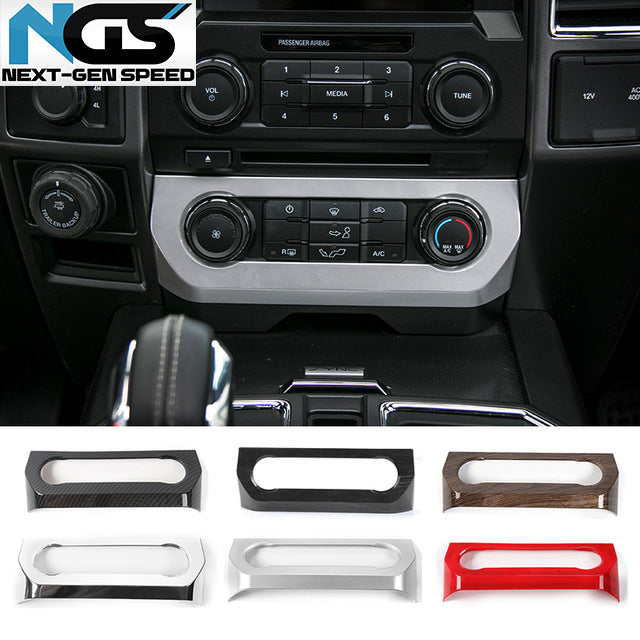 2016 - 24 Ford F-150 Climate Control Frame Cover (5 Finishes)