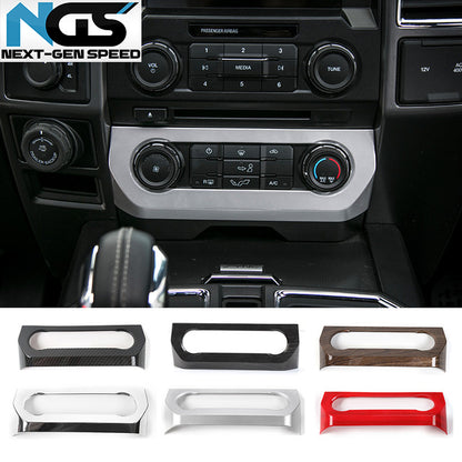 2016 - 24 Ford F-150 Climate Control Frame Cover (5 Finishes)