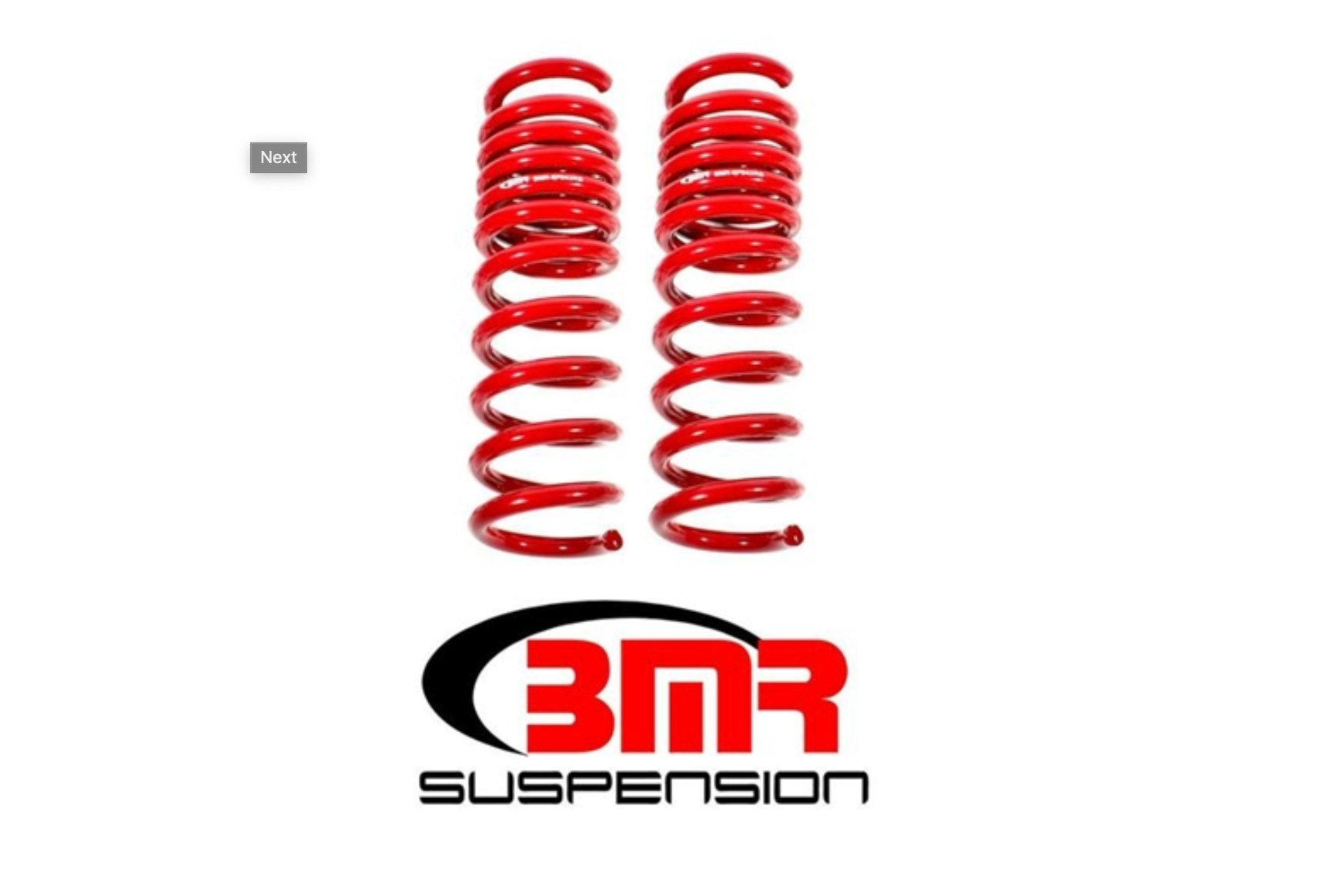 2016 - 24 Camaro SS/ZL1 Performance Version Lowering Springs (Rear Only)