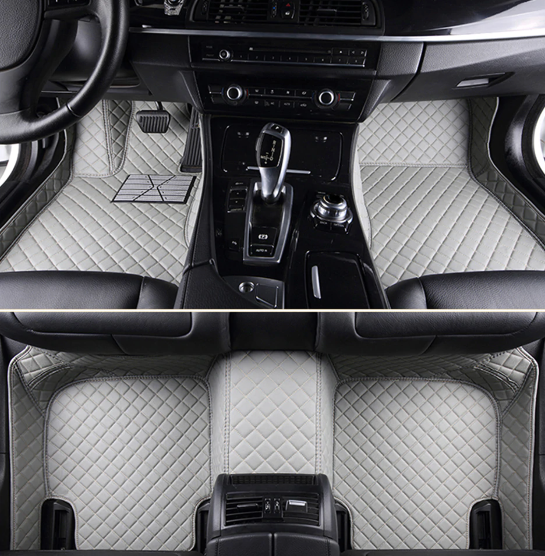 2010 - 15 Camaro Diamond Stitch Interior Floor Mats