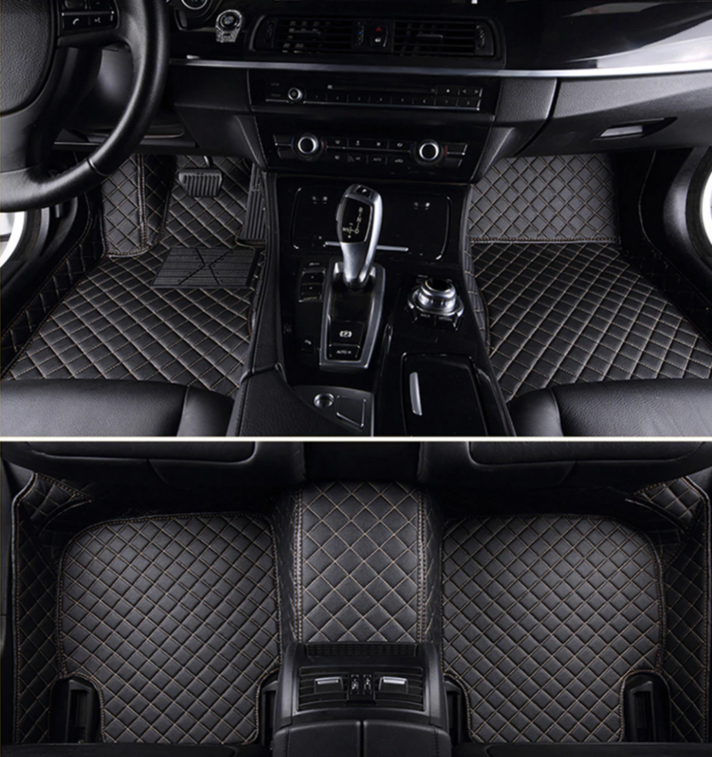 2010 - 15 Camaro Diamond Stitch Interior Floor Mats
