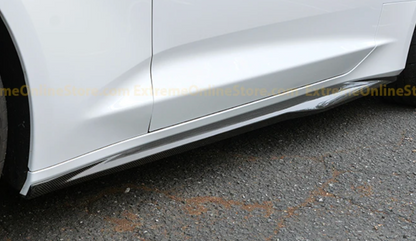 2016 - 24 Chevy Camaro Primer Black ZL1 Style Side Skirts