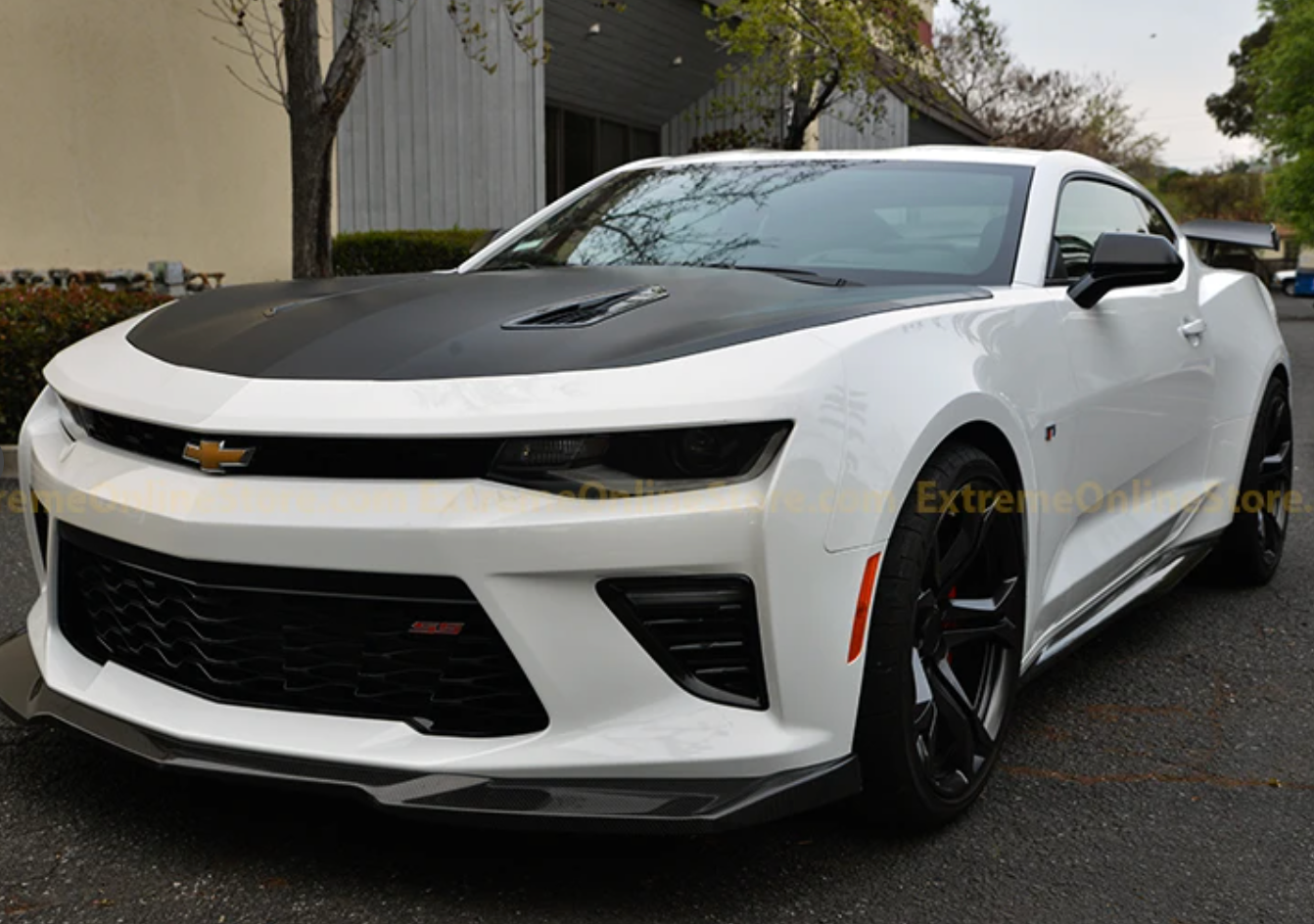 2016 - 24 Chevy Camaro Primer Black ZL1 Style Side Skirts