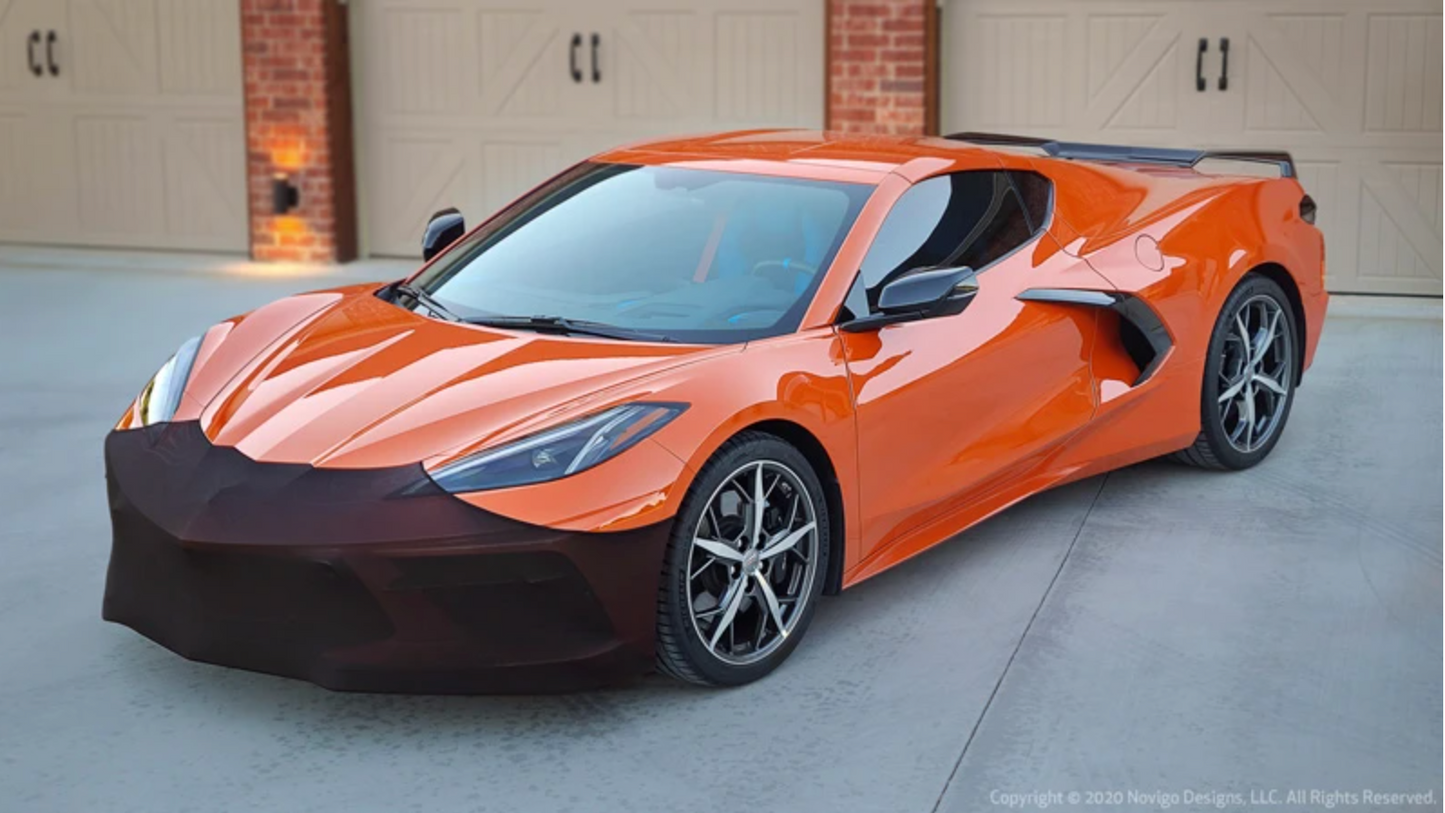 C8 Corvette NoviStretch® Front Bumper Mask
