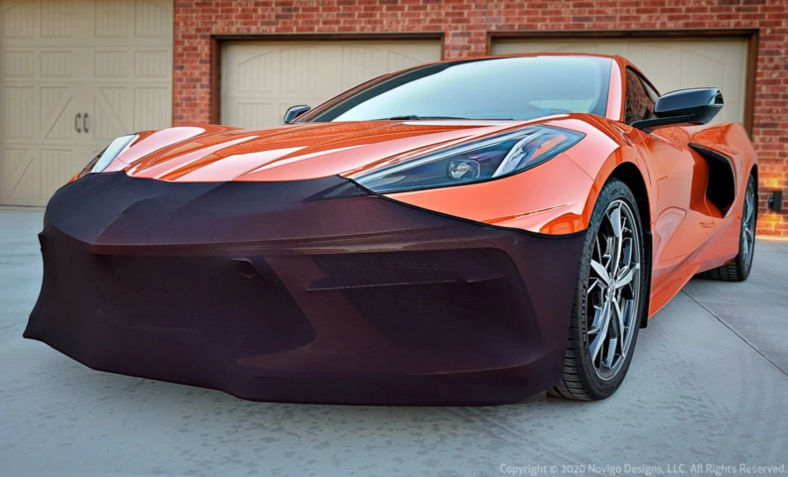 C8 Corvette NoviStretch® Front Bumper Mask