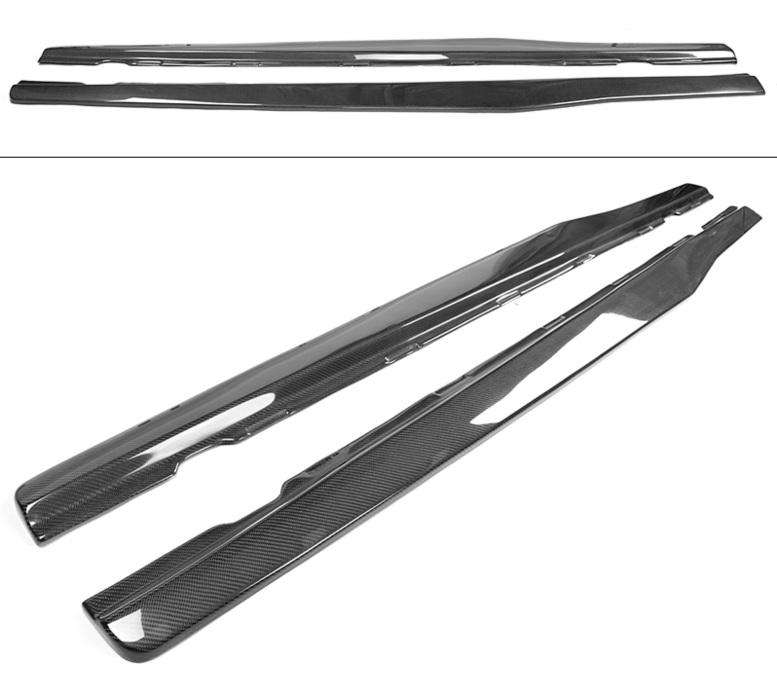 2010 - 15 Camaro Ikon Carbon Fiber Style Side Skirts