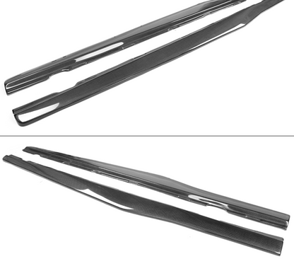 2010 - 15 Camaro Ikon Carbon Fiber Style Side Skirts