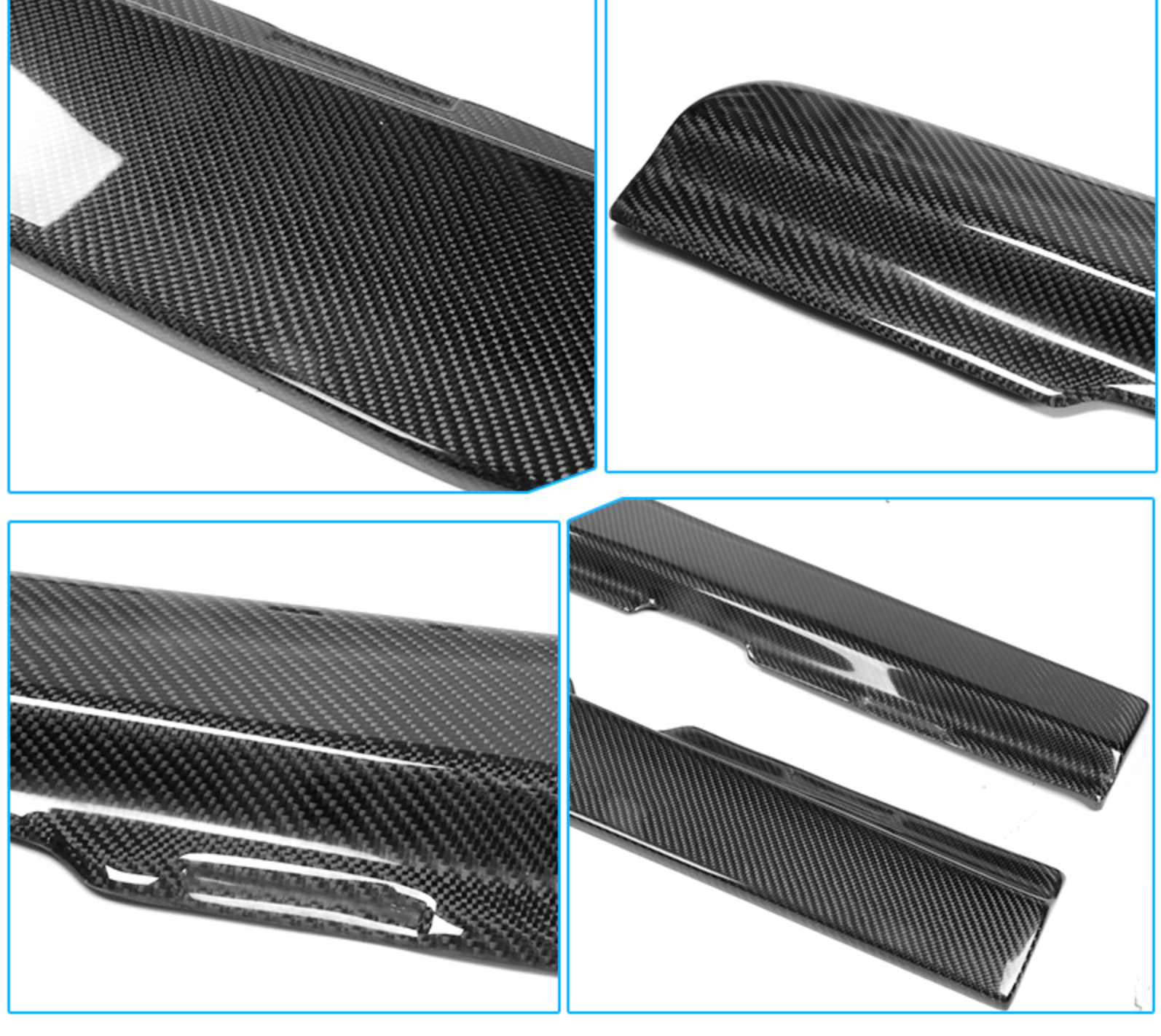2010 - 15 Camaro Ikon Carbon Fiber Style Side Skirts