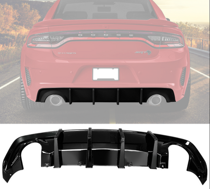 2020 - 24 Charger Gloss Black Widebody Diffuser
