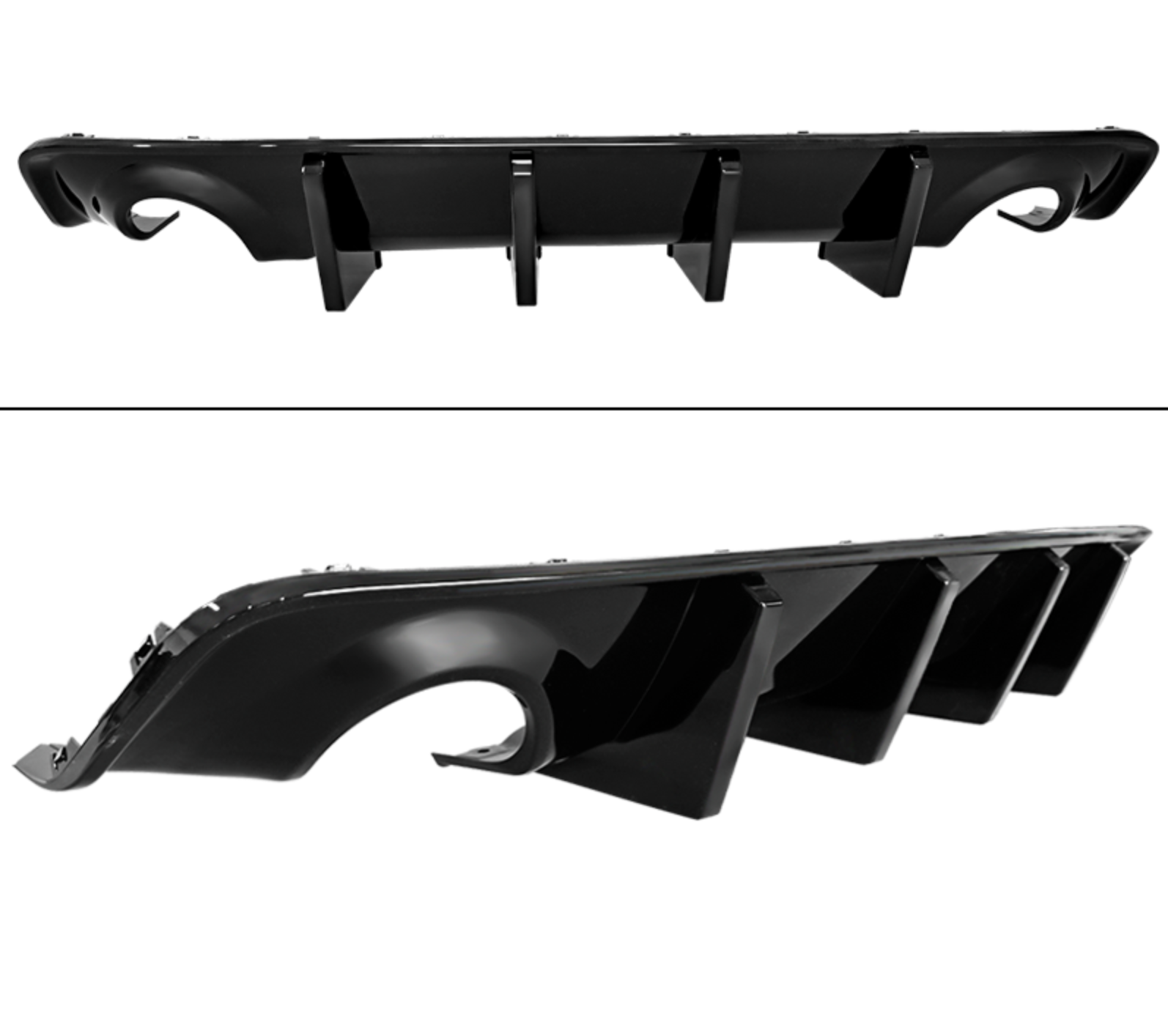 2020 - 24 Charger Gloss Black Widebody Diffuser