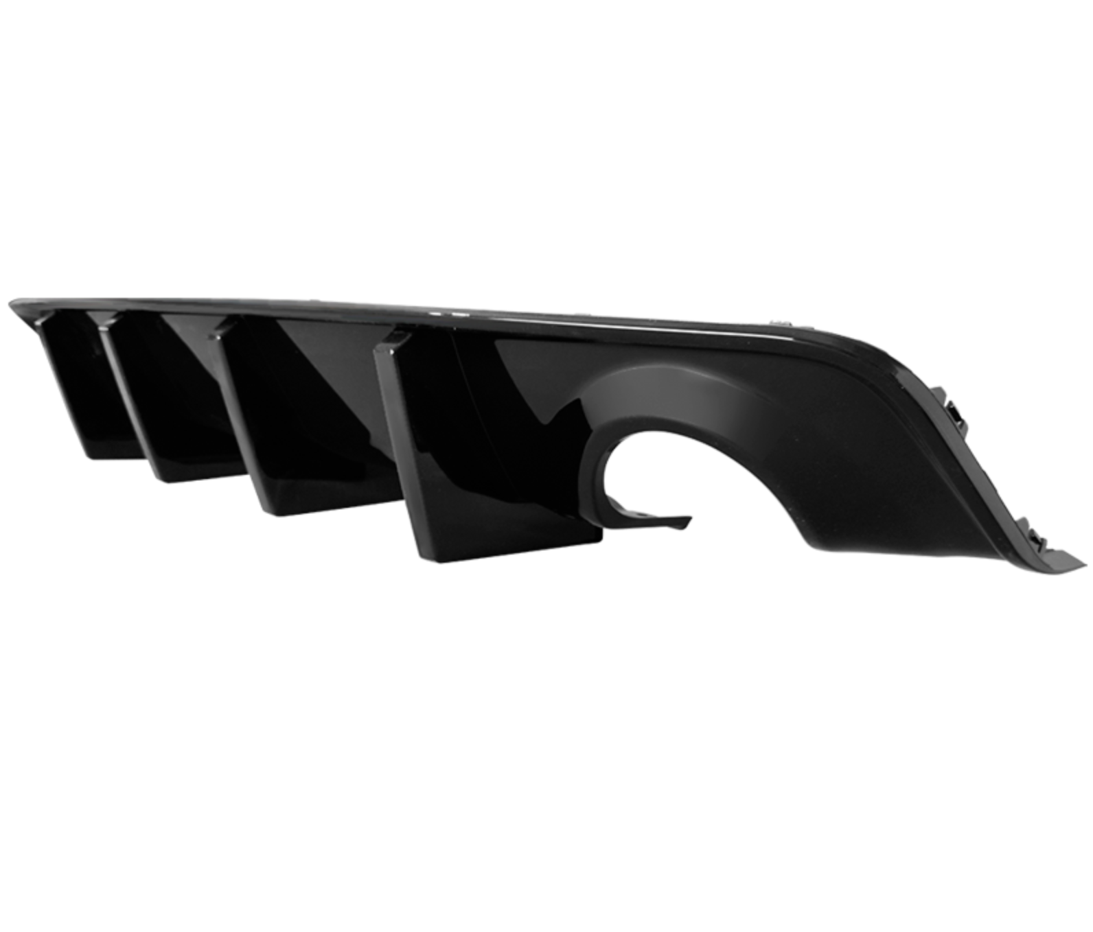 2020 - 24 Charger Gloss Black Widebody Diffuser