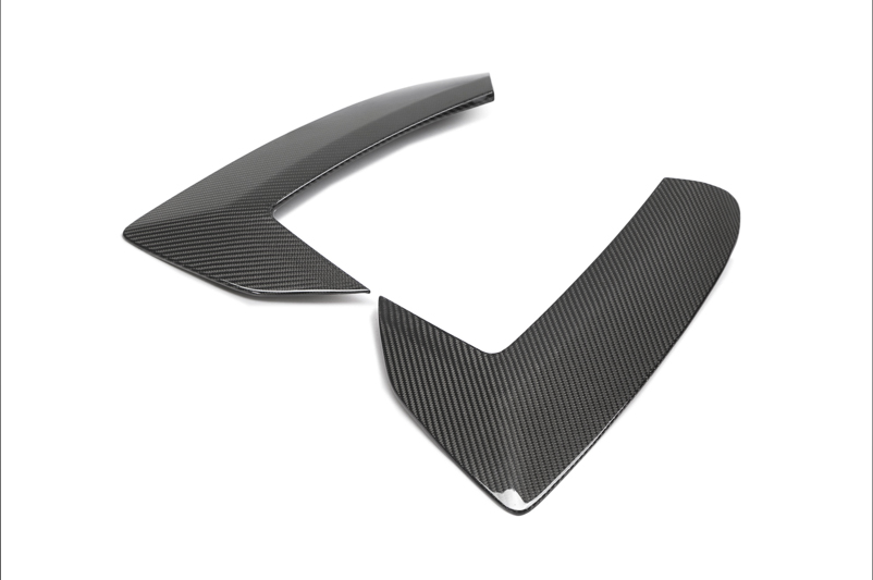 C8 Corvette Stingray Carbon Fiber Side Door Scoops | Anderson Composites