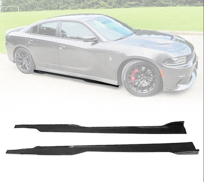 2015-24 Dodge Charger SRT Scatpack Slim Gloss Black Side Skirts
