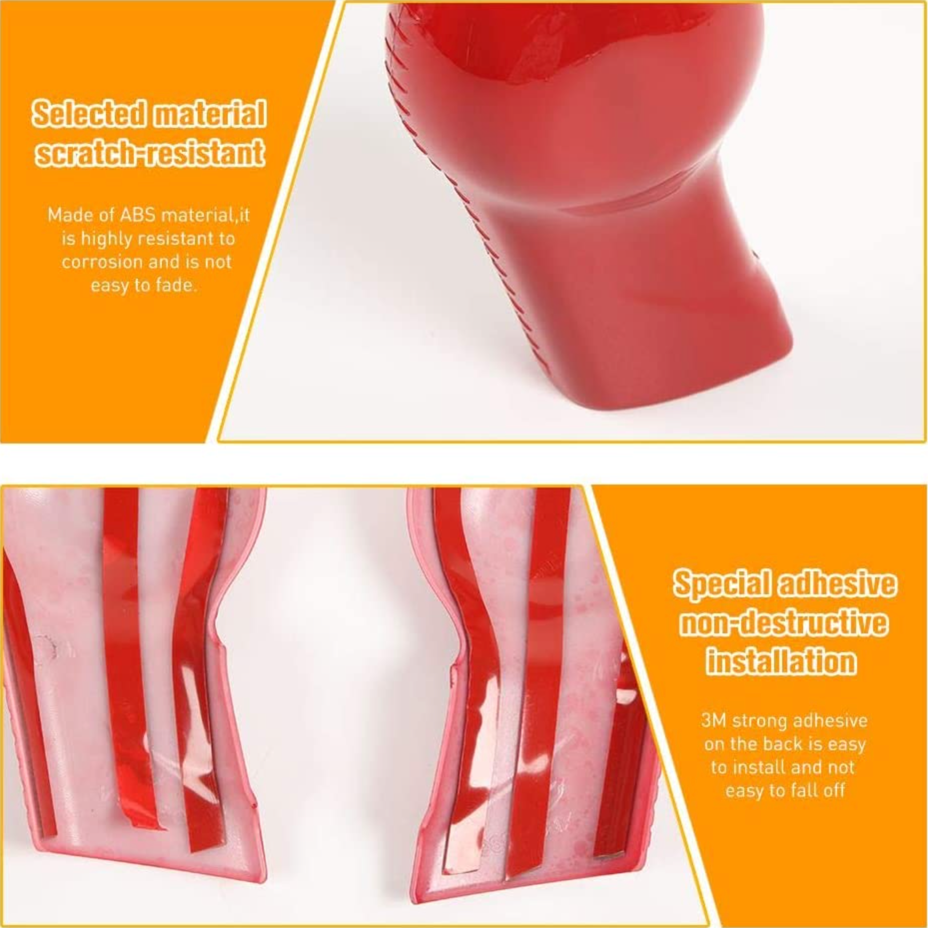 2010 - 15 Camaro Red ABS Interior Shifter Knob Handle Cover