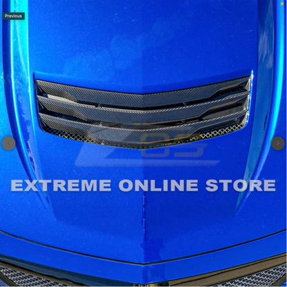 2016 - 19 Cadillac CTS-V Carbon Fiber Hood Vent