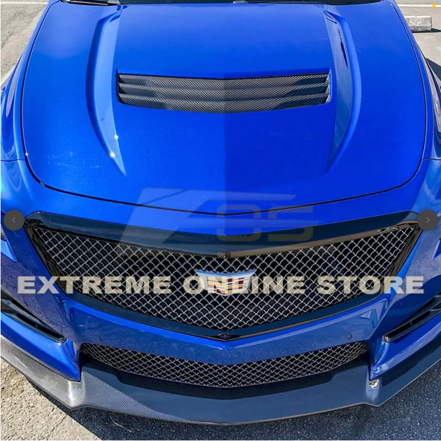 2016 - 19 Cadillac CTS-V Carbon Fiber Hood Vent