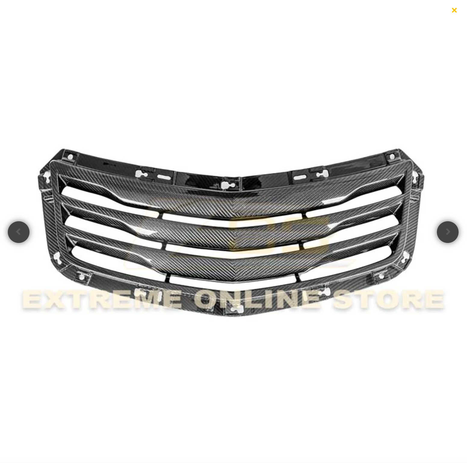 2016 - 19 Cadillac CTS-V Carbon Fiber Hood Vent