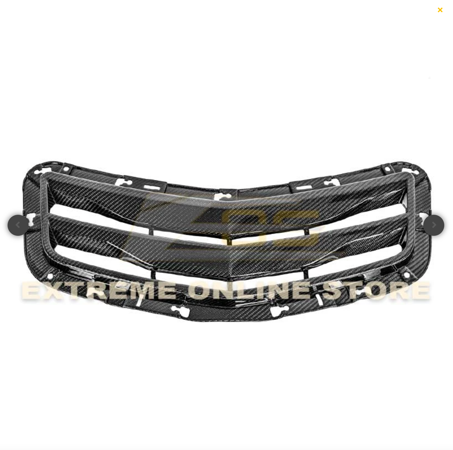 2016 - 19 Cadillac ATS-V Carbon Fiber Hood Vent