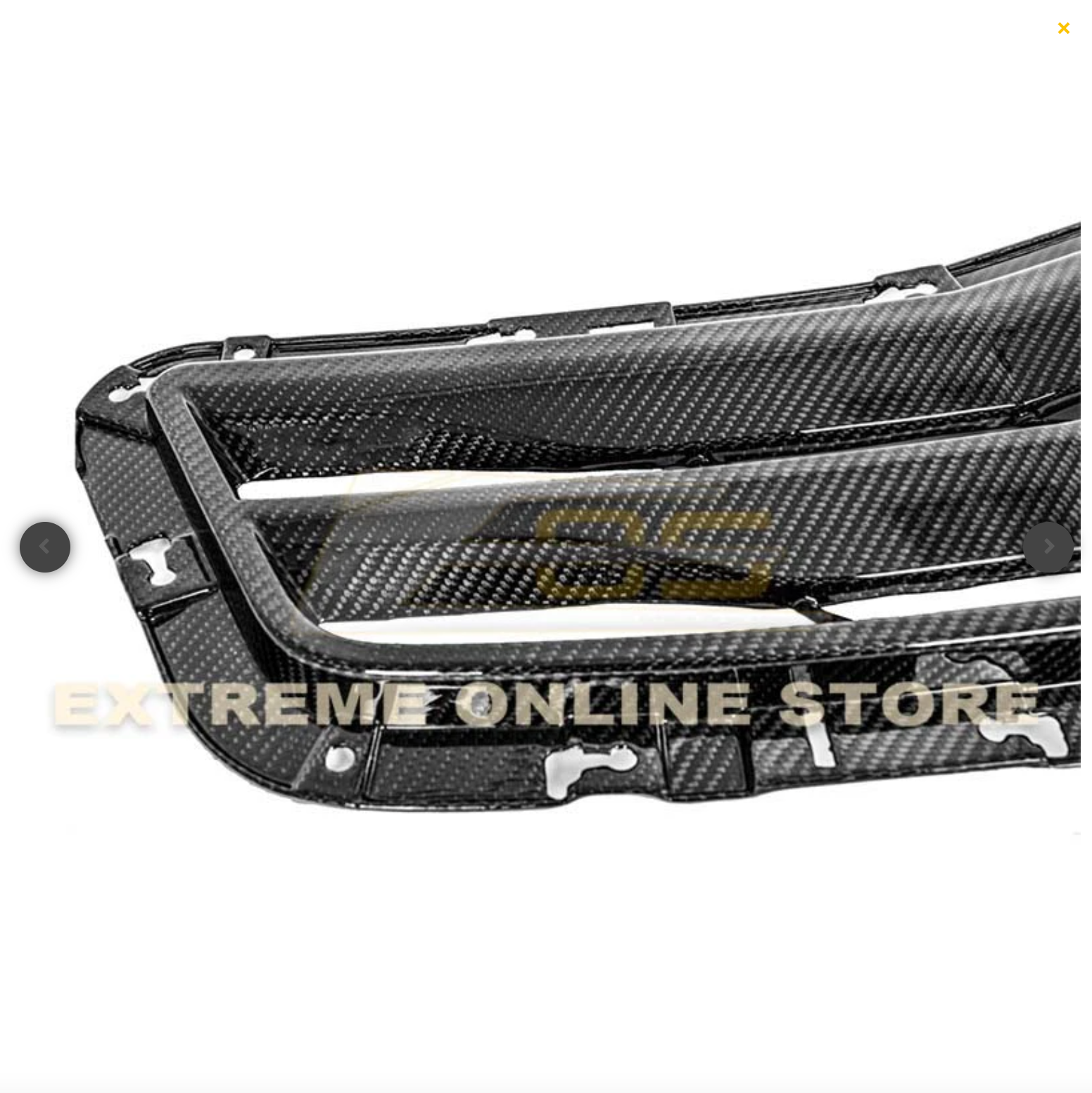 2016 - 19 Cadillac ATS-V Carbon Fiber Hood Vent