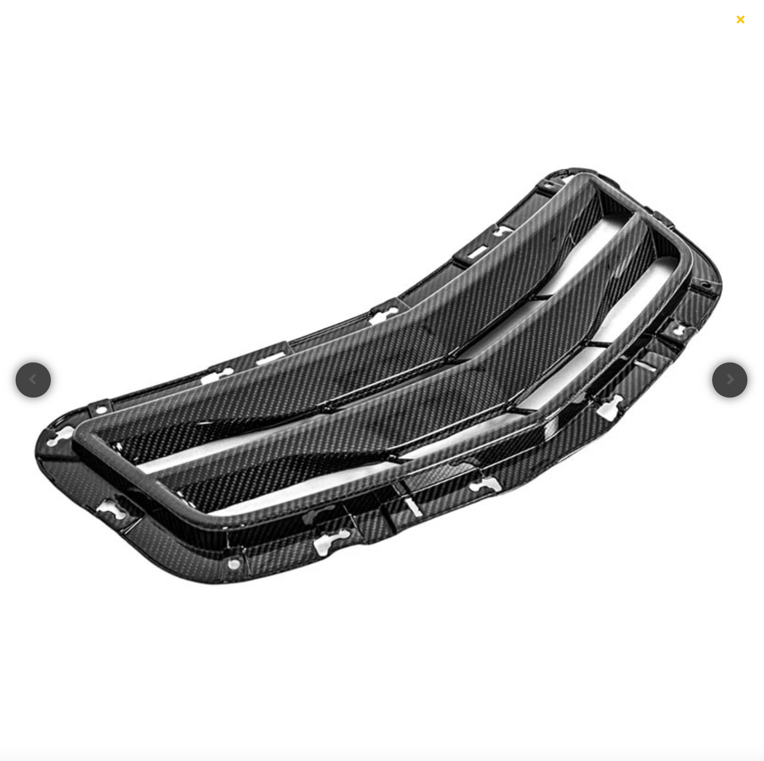 2016 - 19 Cadillac ATS-V Carbon Fiber Hood Vent