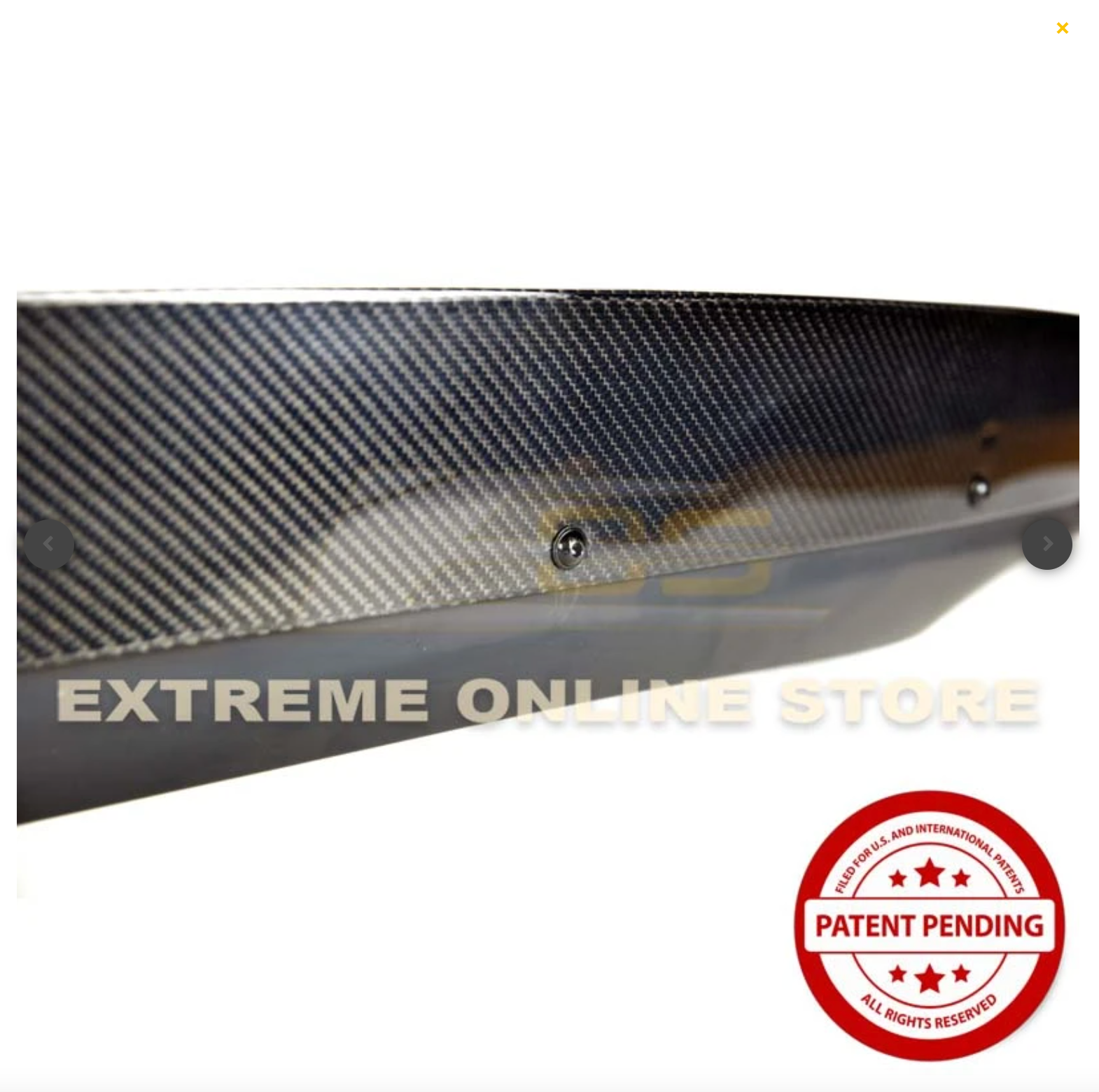 2014 - 15 Camaro ZL1 Style Wickerbill Rear Wing Trunk Spoiler