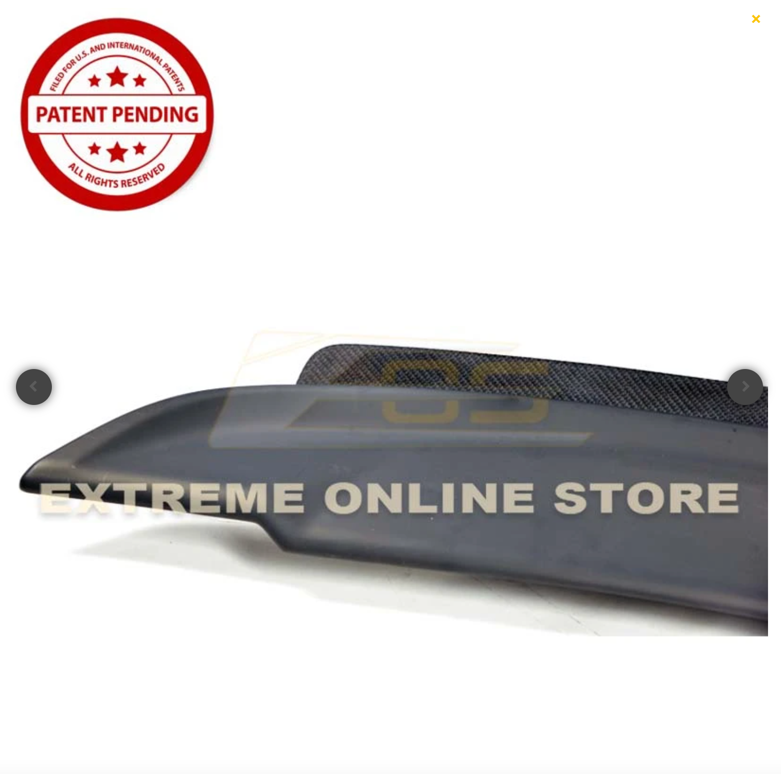 2014 - 15 Camaro ZL1 Style Wickerbill Rear Wing Trunk Spoiler