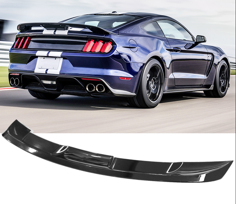2015 - 23 Mustang GT500 Style Gloss Black Spoiler