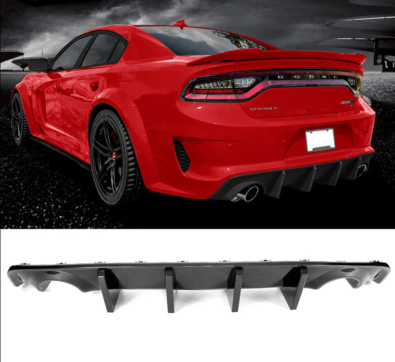 2020 - 24 Dodge Charger Carbon Fiber Widebody SRT Diffuser