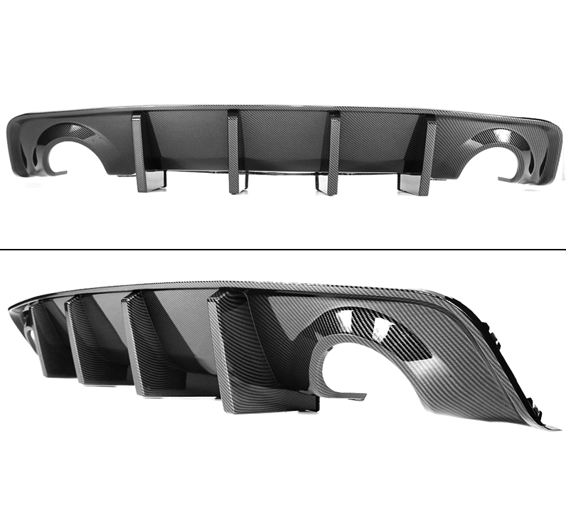 2019 - 24 Charger Widebody SRT Diffuser (Matte/Gloss/Carbon Fiber)