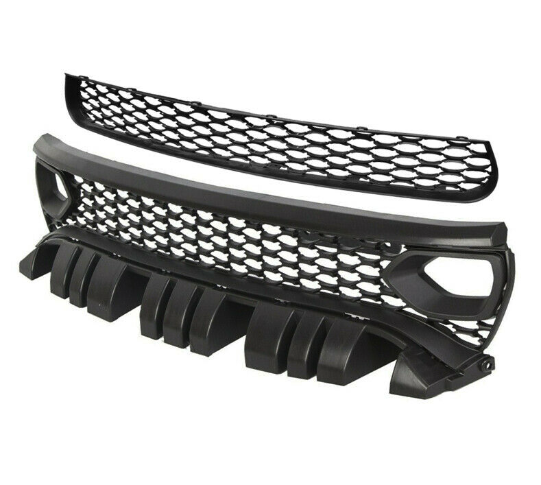 2015 - 23 Charger SRT Style Upper &amp; Lower Grilles w/ Air Ducts 2PC