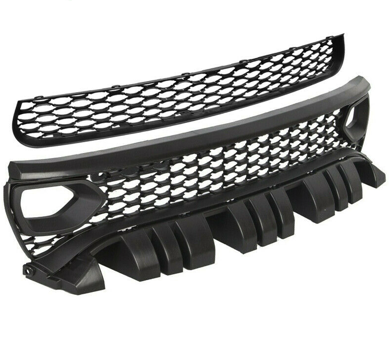 2015 - 23 Charger SRT Style Upper &amp; Lower Grilles w/ Air Ducts 2PC