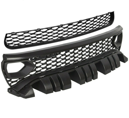 2015 - 23 Charger SRT Style Upper &amp; Lower Grilles w/ Air Ducts 2PC