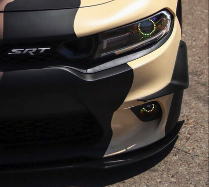 2015 - 23 Charger SRT 2pc Front Bumper Canards