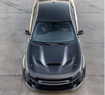 2015 - 23 Charger SRT Hellcat Aluminum Vented Hood