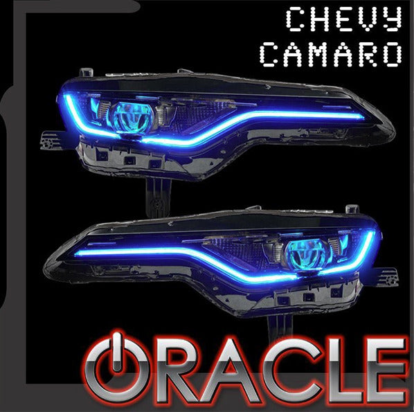 2019 - 24 Camaro SS/RS Oracle Colorshift RGB+A Headlight DRL Upgrade