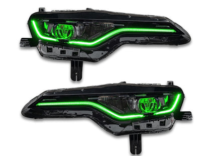 2019 - 24 Camaro Prebuilt RGB Color Changing Headlights