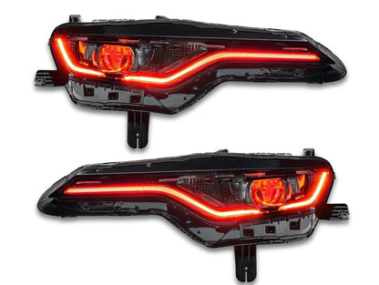 2019 - 24 Camaro Prebuilt RGB Color Changing Headlights