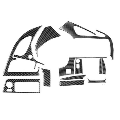 2014-2019 C7 Corvette Carbon Fiber Radio + Dashboard Panel Overlay Cover Kit | Next-Gen Carbon