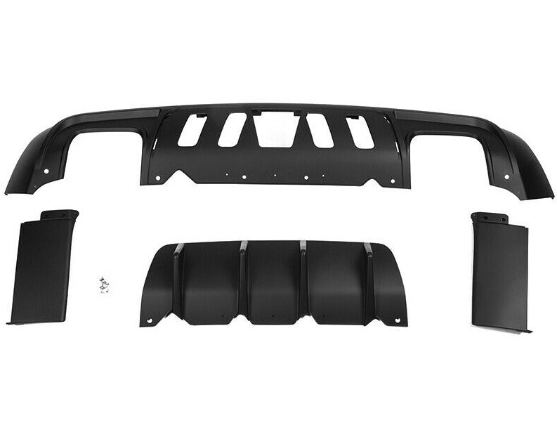 2015 - 24 Dodge Challenger SRT Diffuser Matte/Gloss Black (With Sensors)